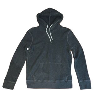 size XS American Eagle ribbed dark gray hoodie